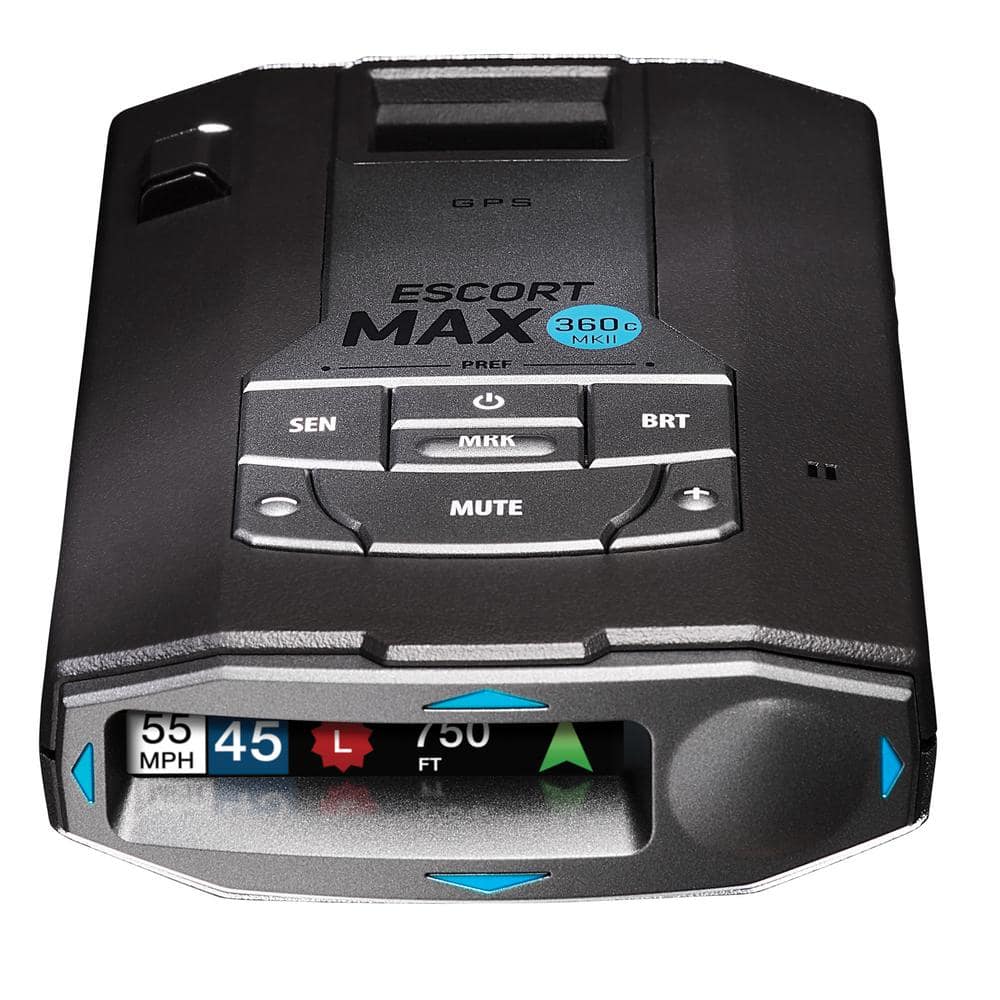 Escort MAX 360c MKII Radar Detector - Dual-Band